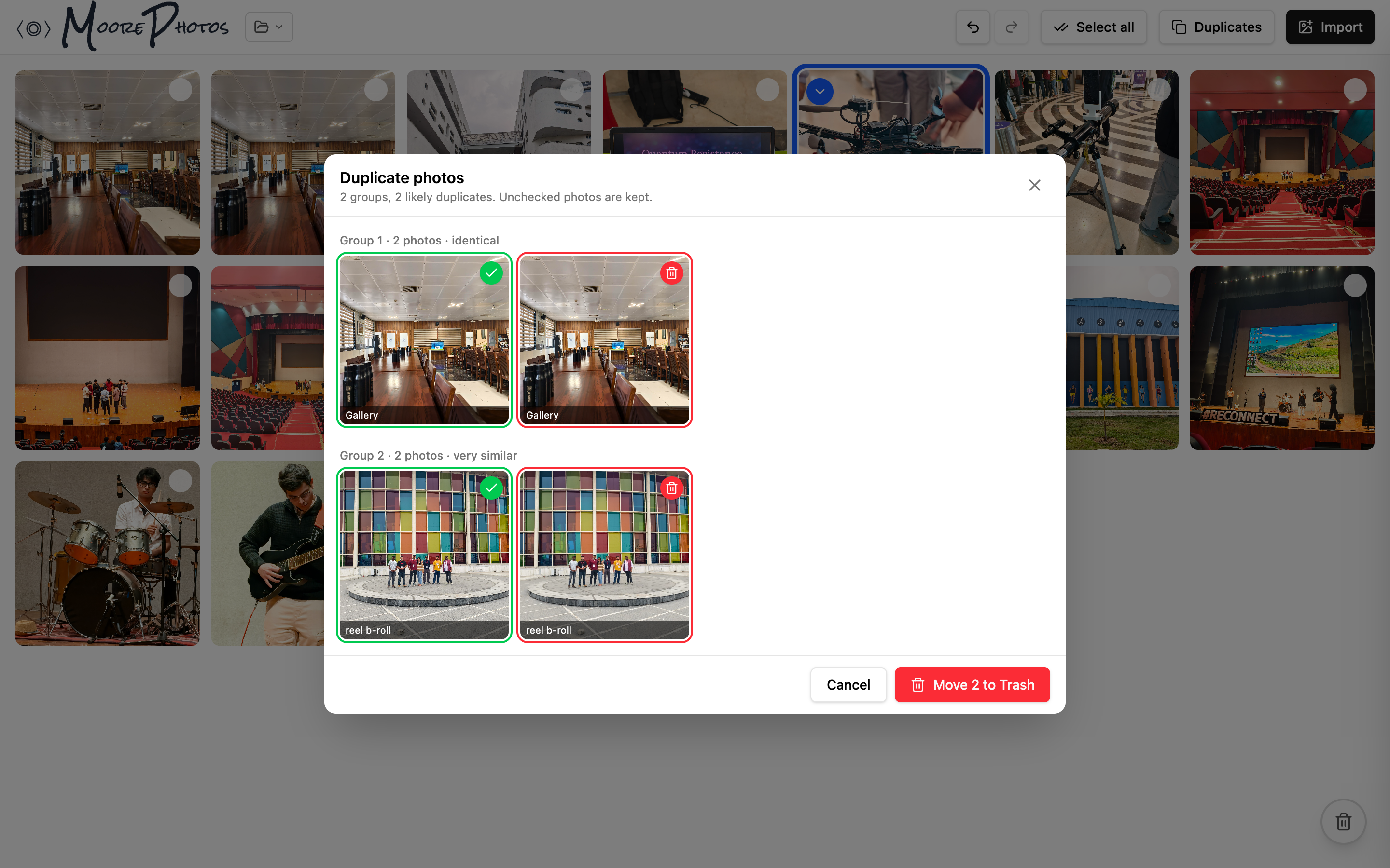 Duplicate finder